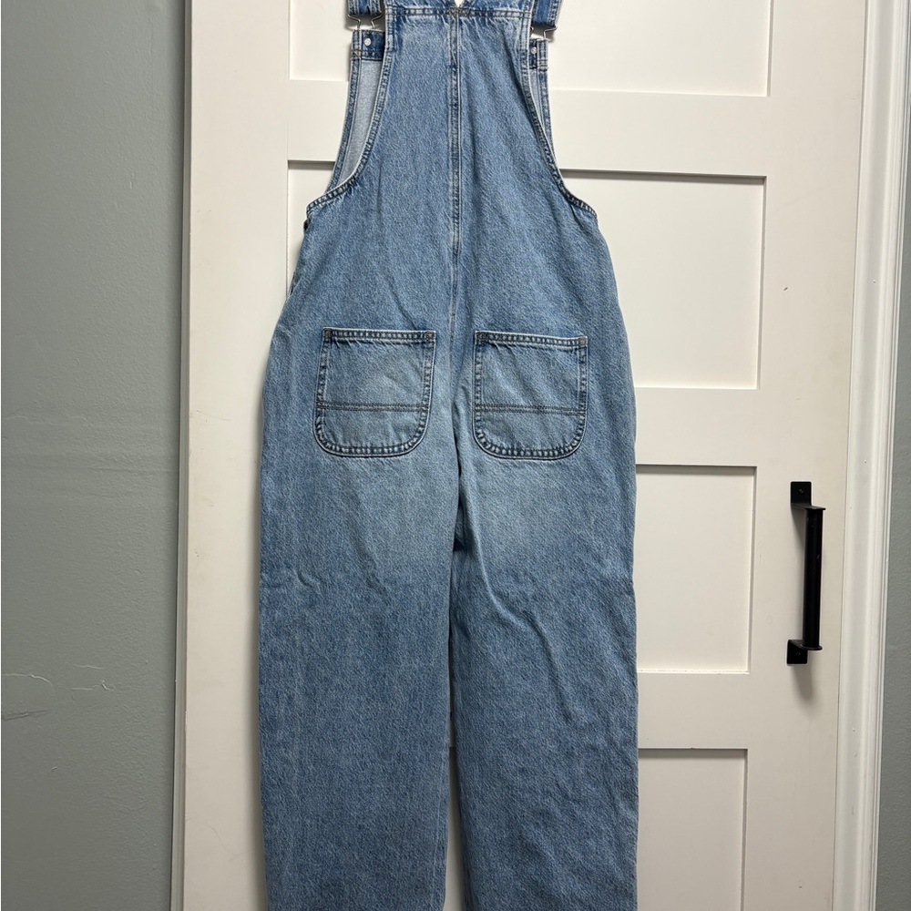 Cotton On Light Blue Denim Overalls